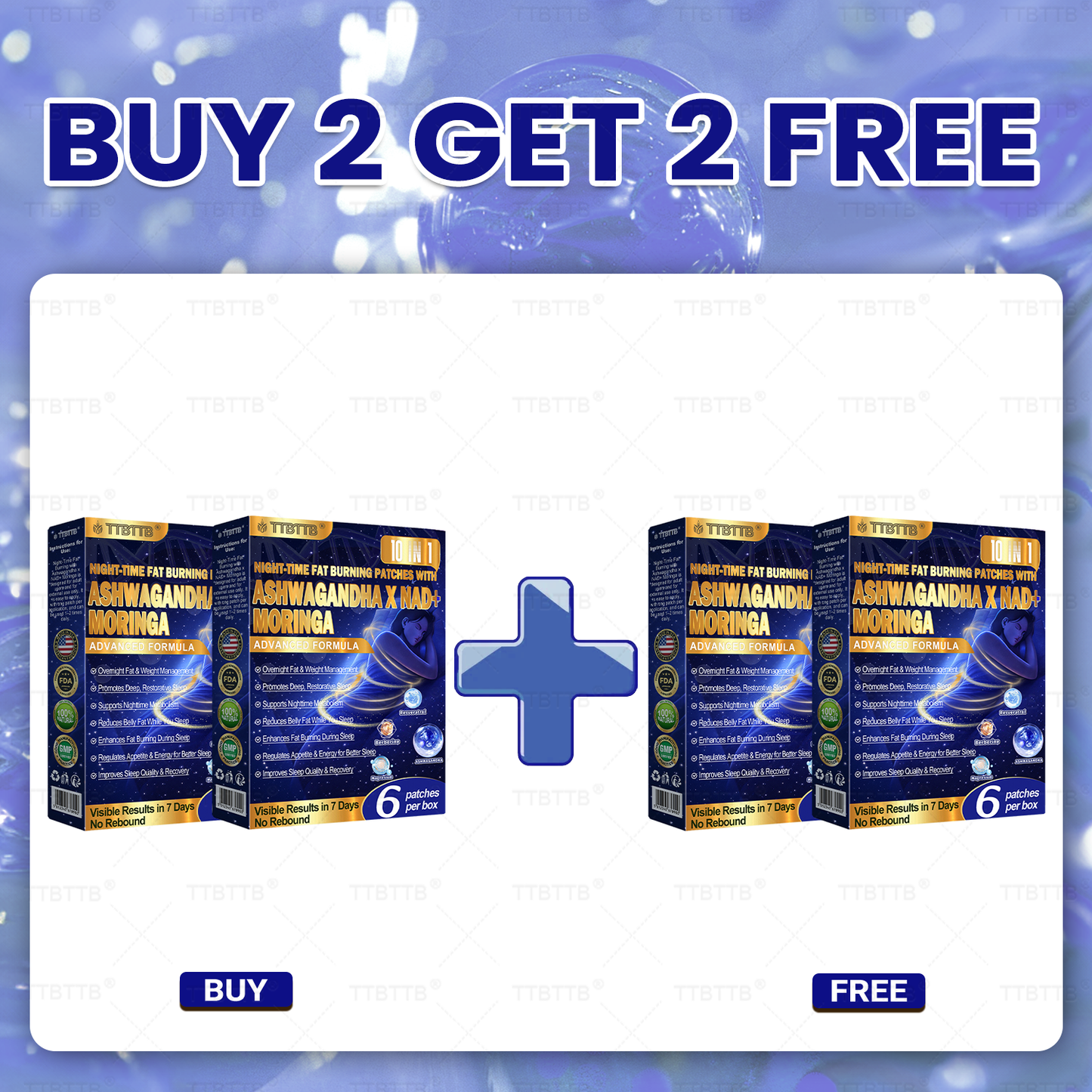 NIGHT-TIME FAT BURNING PATCHES has a surprise upgrade just for you! You've already got an amazing offer but now you've unlocked an even better one:You'll get a massive 50% off your next purchase - for the next two minutes only!