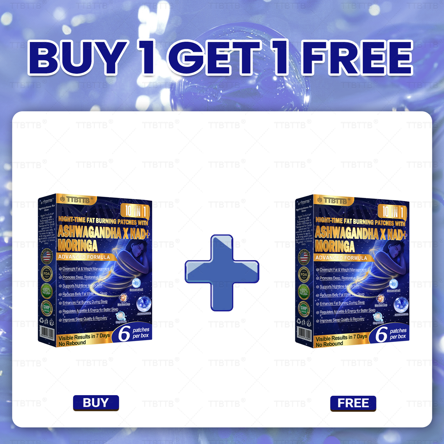 NIGHT-TIME FAT BURNING PATCHES has a surprise upgrade just for you! You've already got an amazing offer but now you've unlocked an even better one:You'll get a massive 50% off your next purchase - for the next two minutes only!